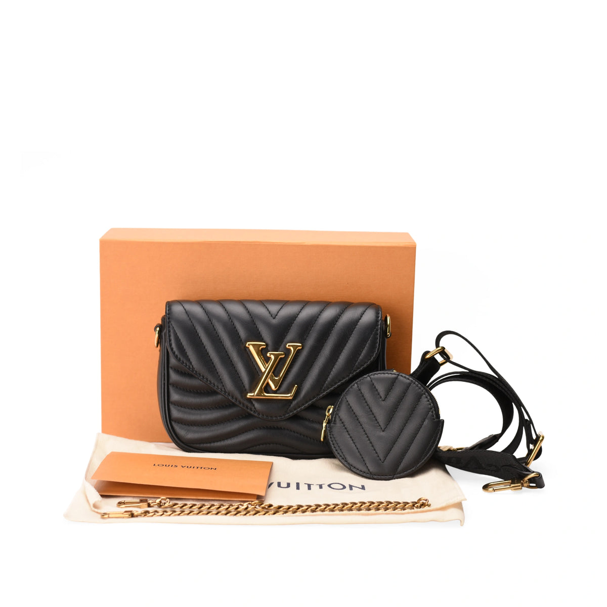 Louis Vuitton New Wave Black Multi Pochette