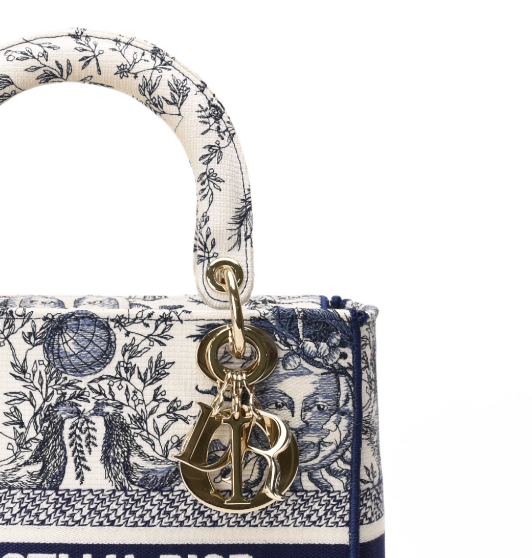 Dior Lady Dior D-Lite Medium Bag