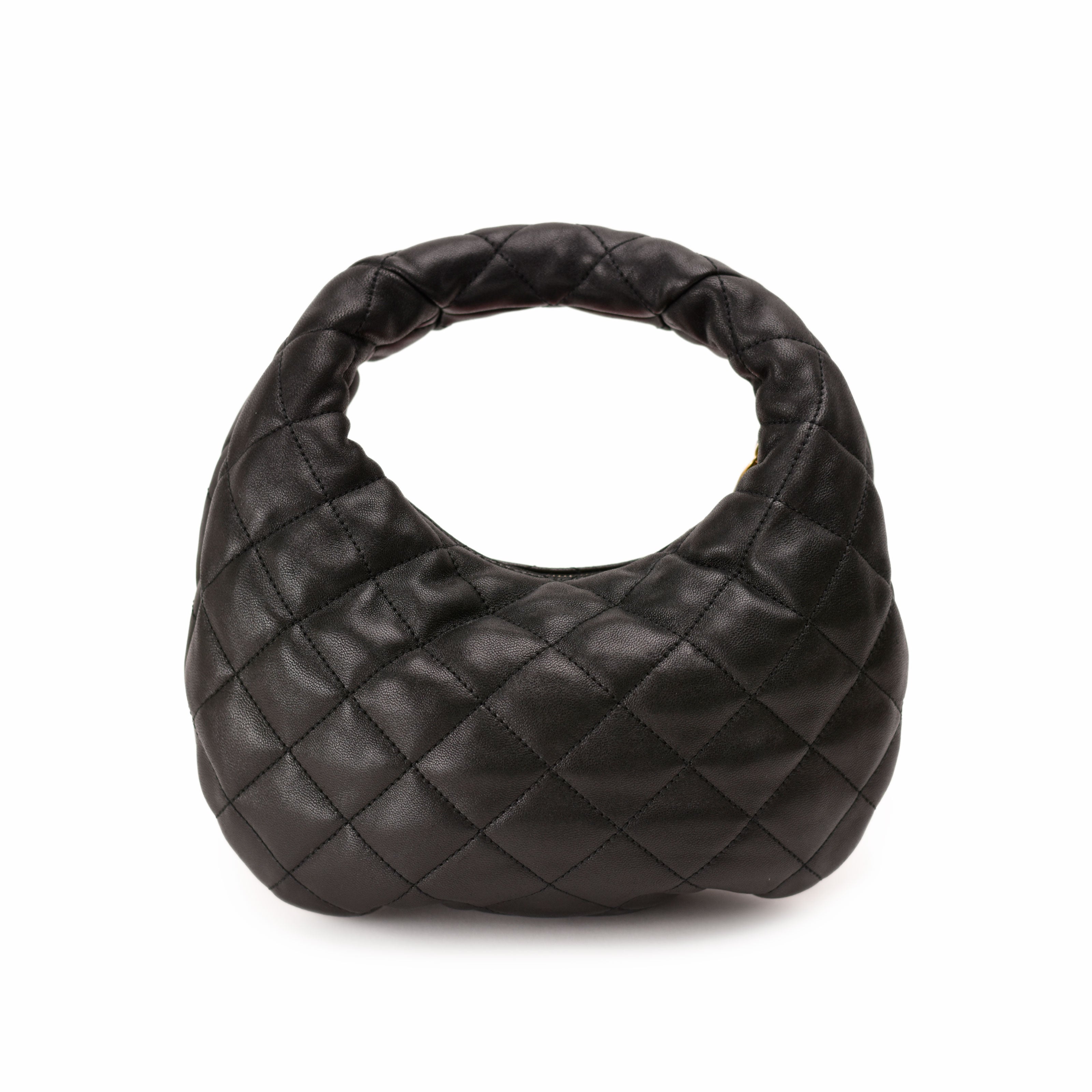 Saint Laurent Icarino Black Quilted Nappa